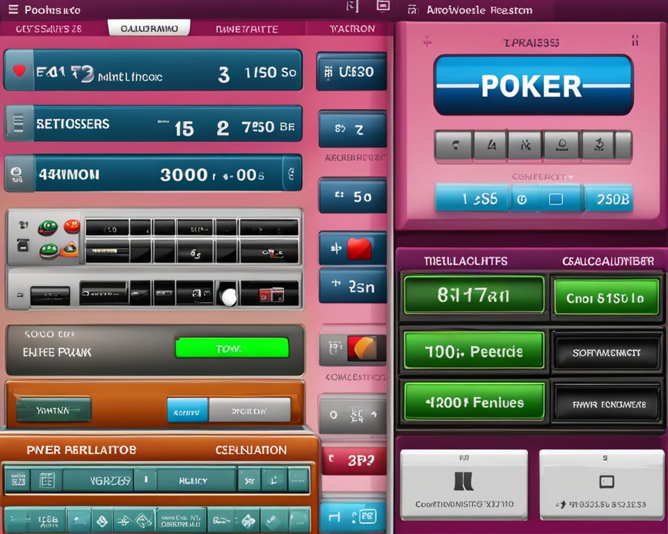 diferentes tipos de calculadoras de poker